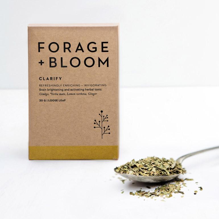 CLARIFY : refreshingly enriching + invigorating - yerba mate tea