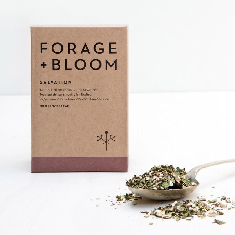 SALVATION : deeply nourishing + restoring - peppermint tea