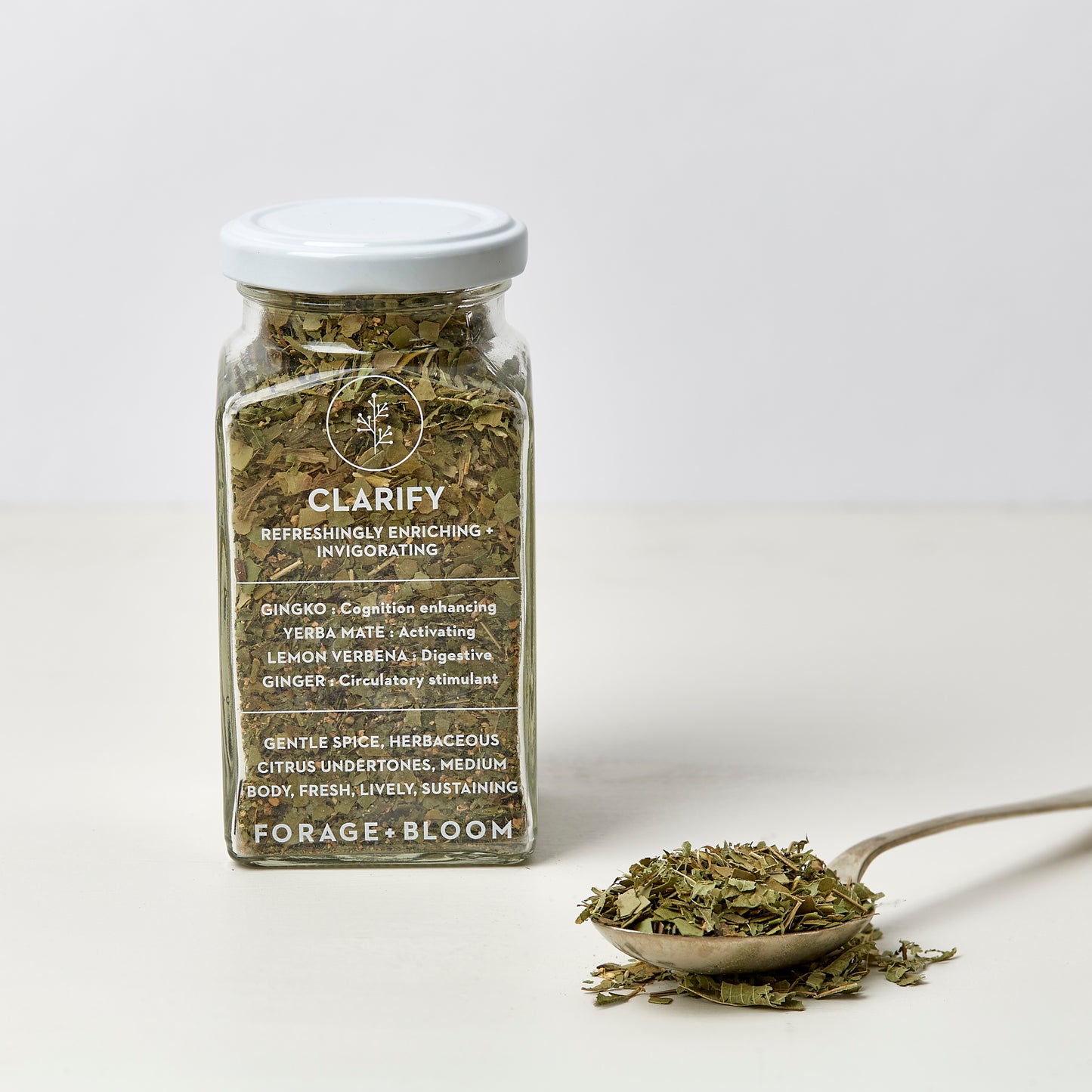 CLARIFY : refreshingly enriching + invigorating - yerba mate tea