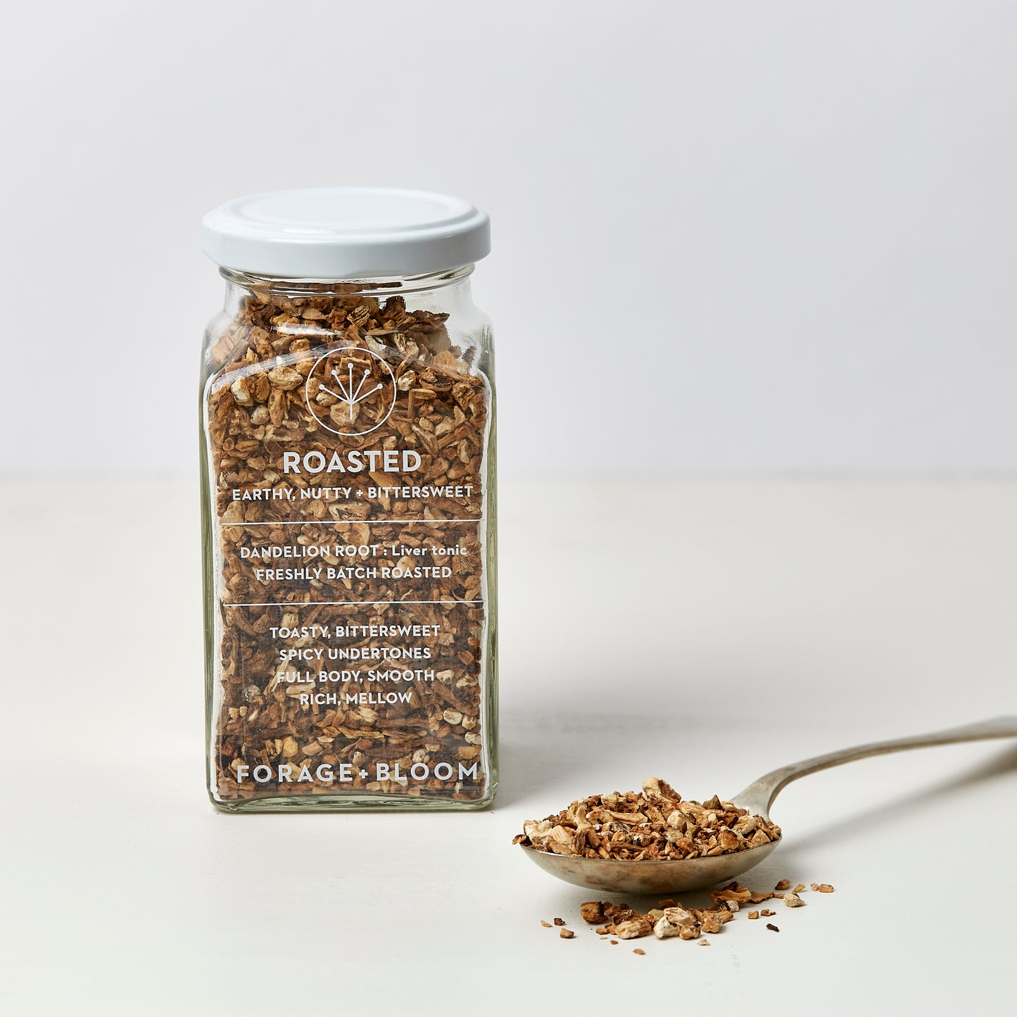 ROASTED : earthy, nutty + bittersweet - dandelion root tea
