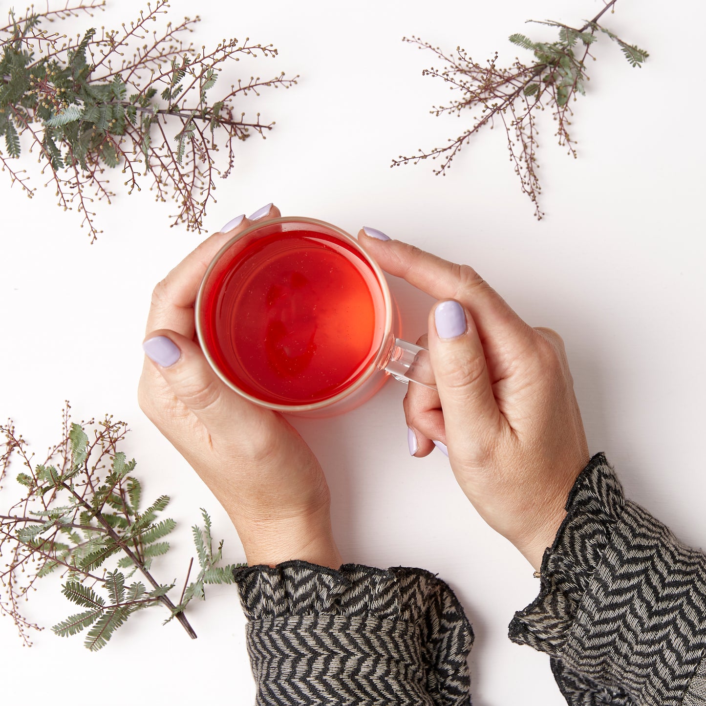 BLOOM : ruby red, tangy + refreshing - hibiscus tea