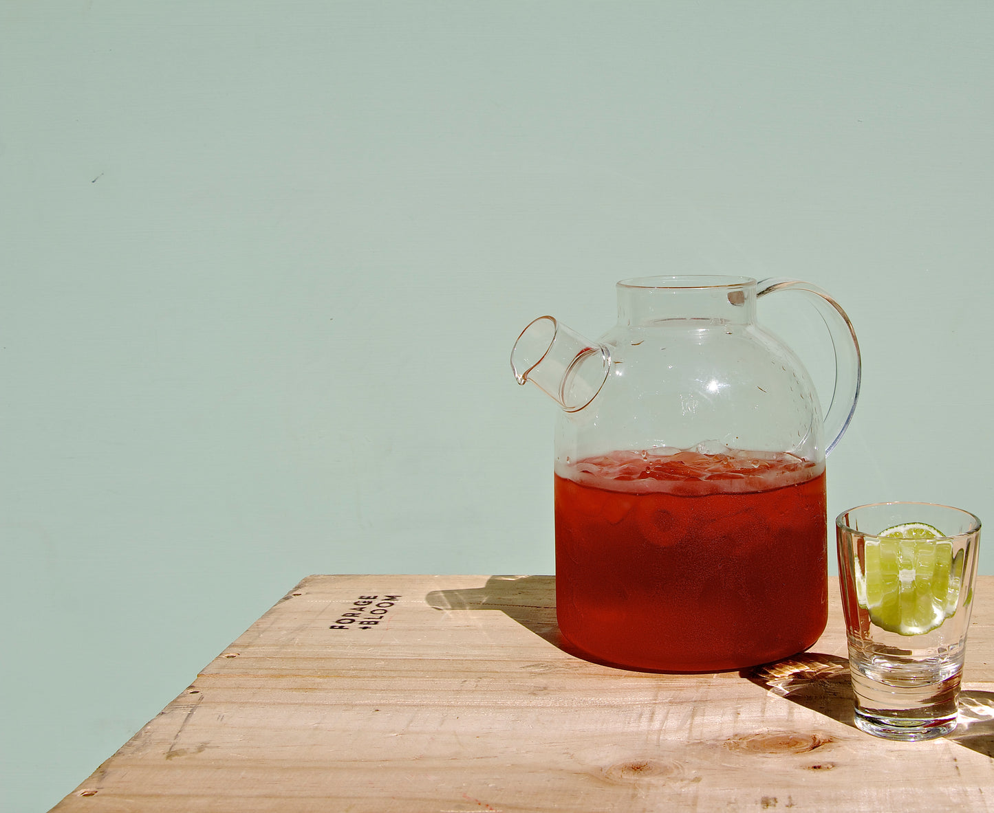 BLOOM : ruby red, tangy + refreshing - hibiscus tea