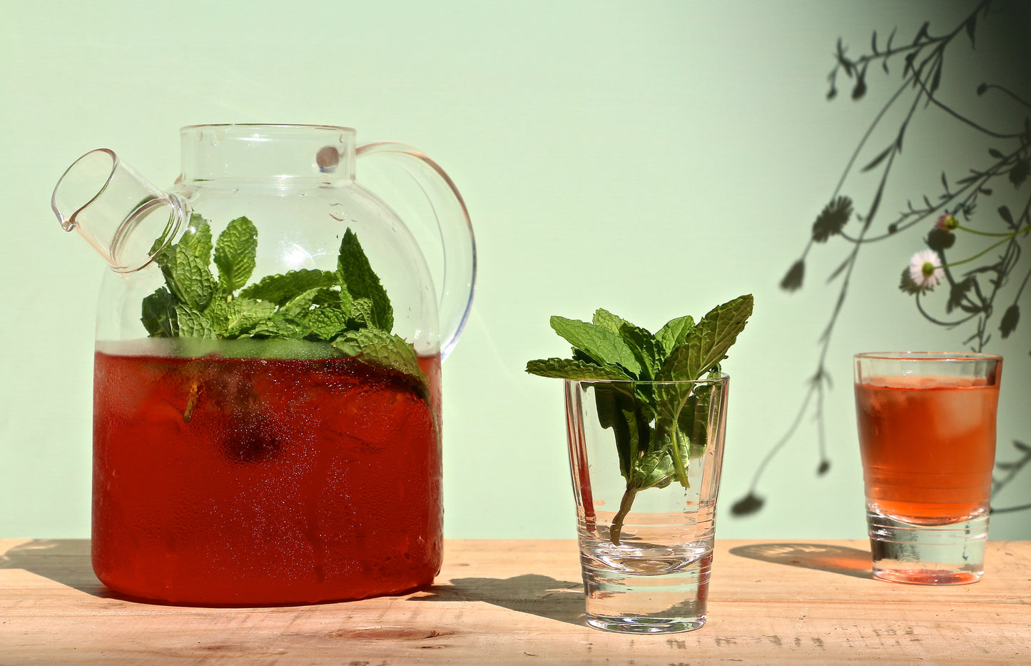 BLOOM : ruby red, tangy + refreshing - hibiscus tea