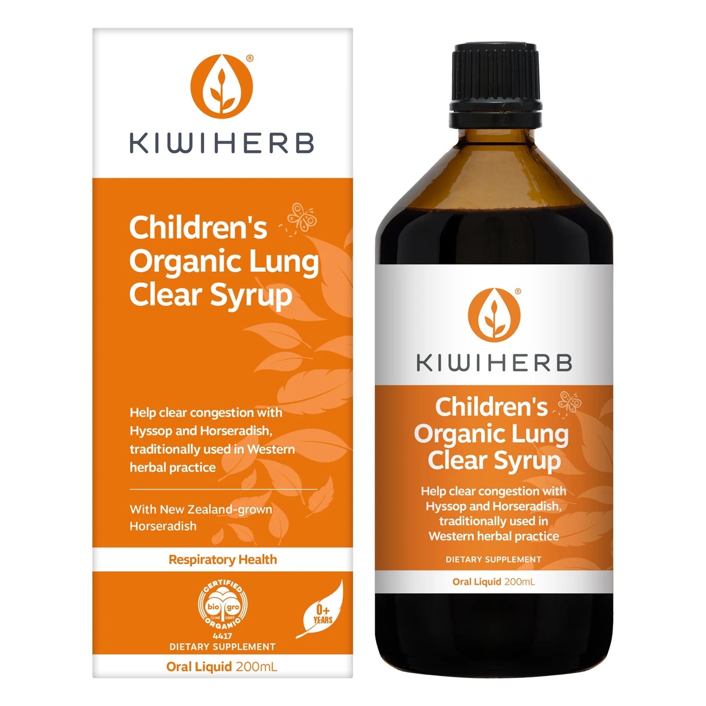 Kiwiherb: Children's Organic Lung Clear Syrup