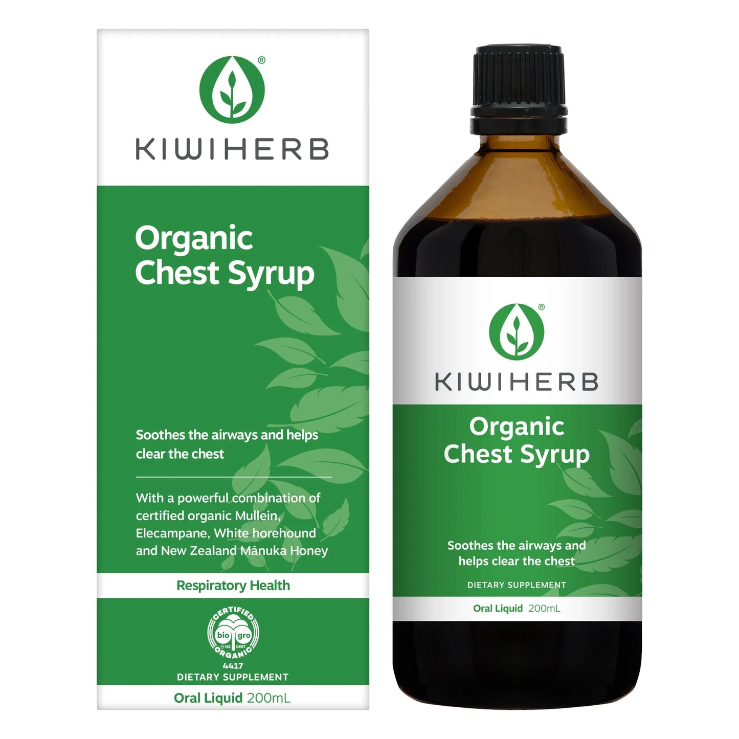 Kiwiherb: Organic Chest Syrup
