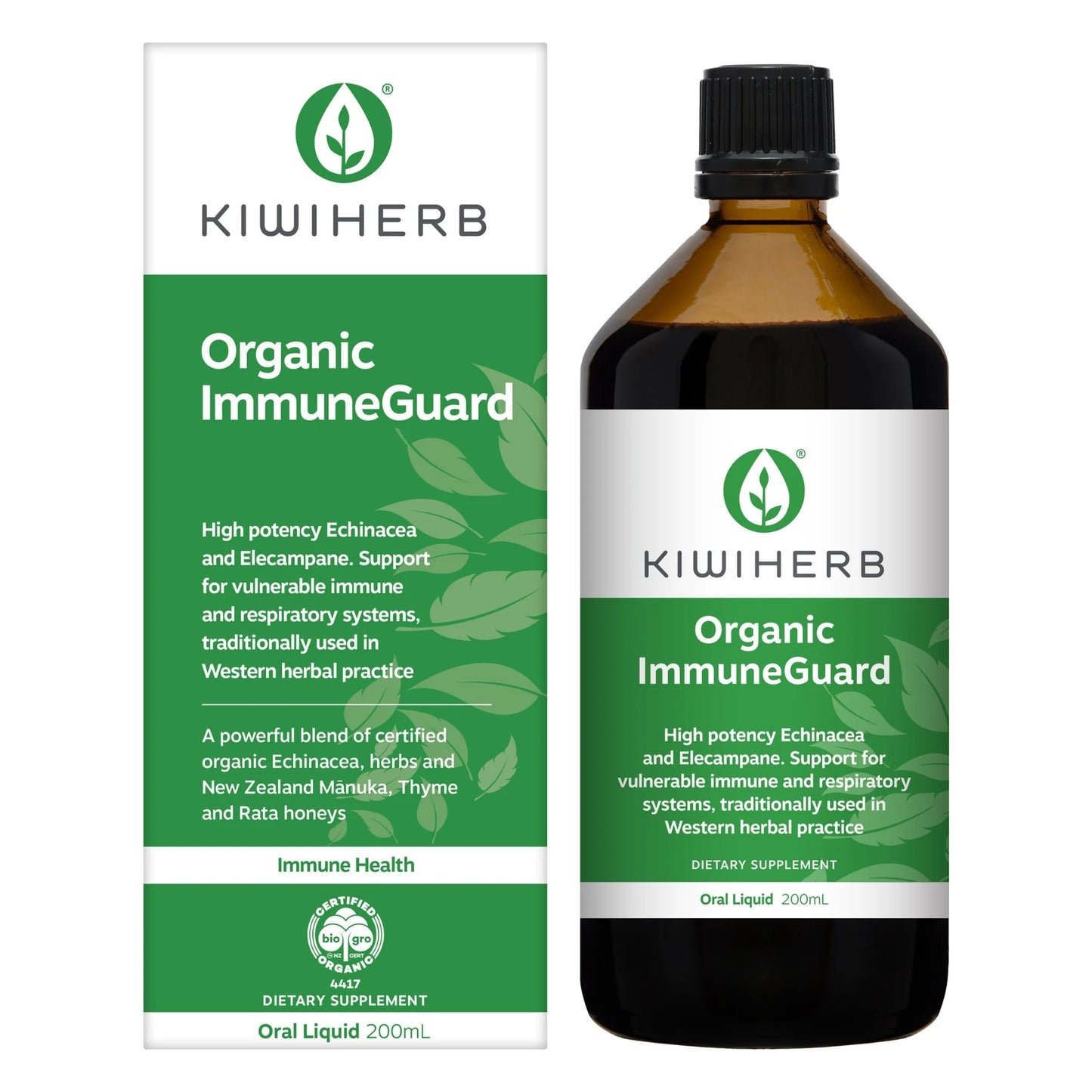 Kiwiherb: Organic ImmuneGuard