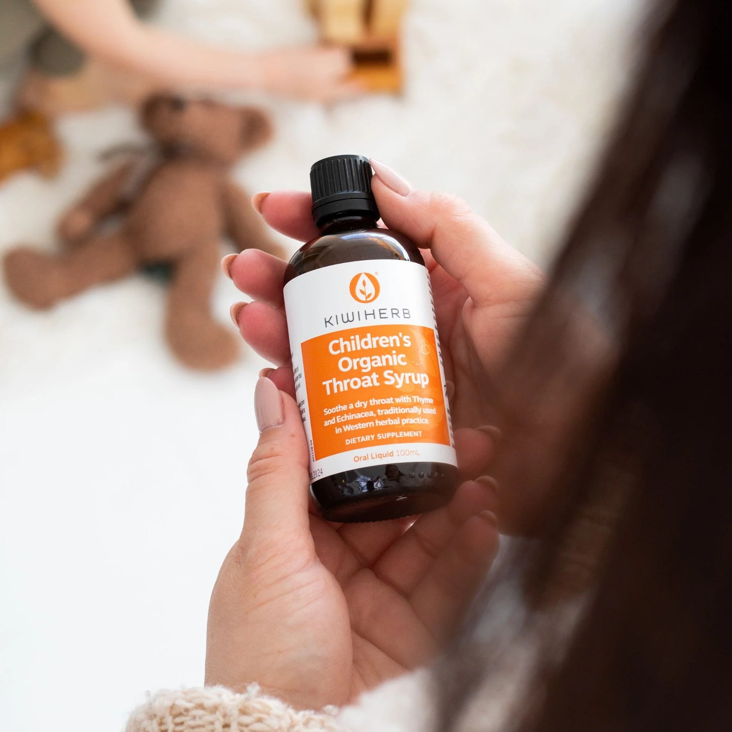 Kiwiherb: Children's Organic Throat Syrup