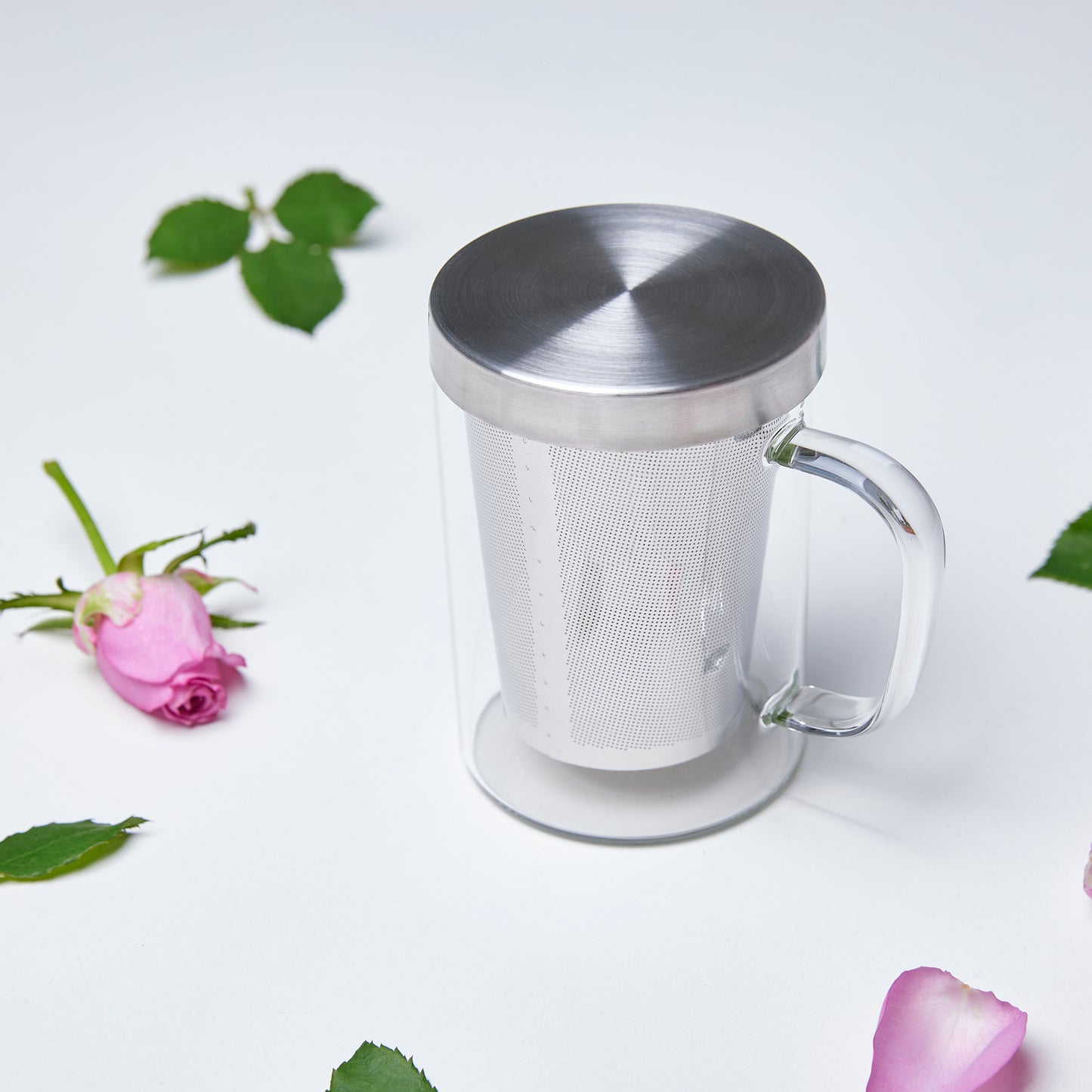 Glass Tea Cup + Infuser