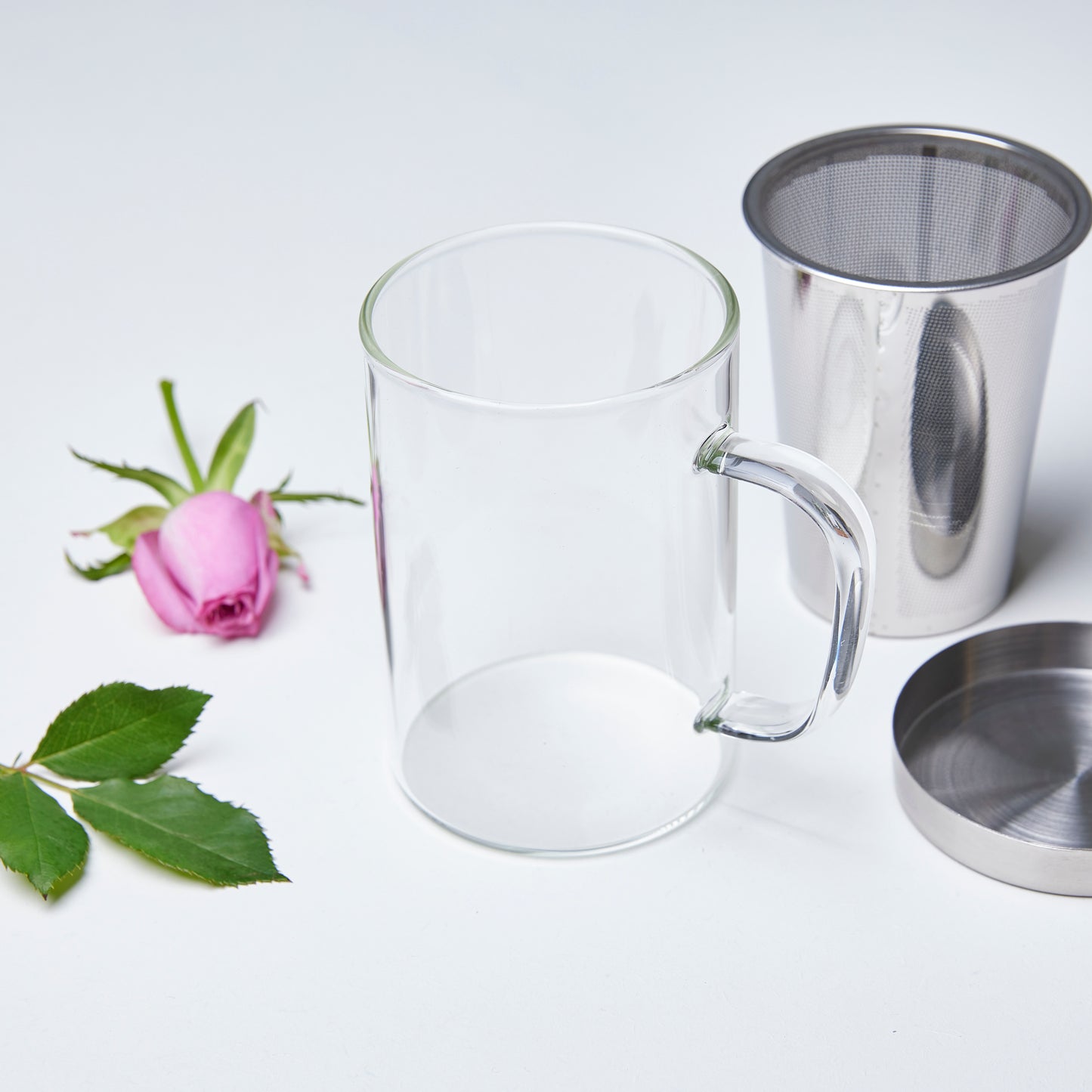 Glass Tea Cup + Infuser