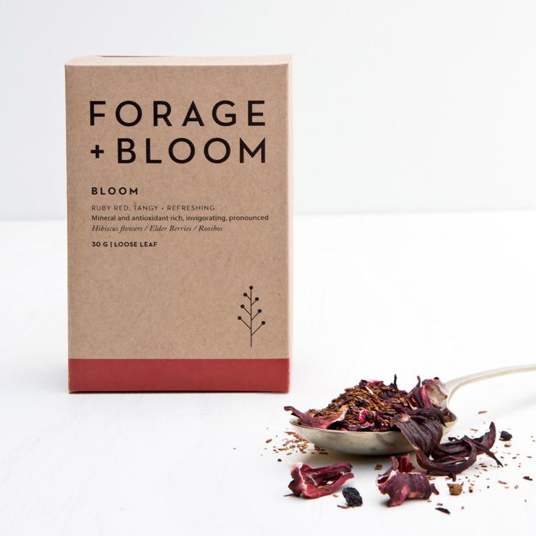 BLOOM : ruby red, tangy + refreshing - hibiscus tea