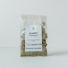 CLARIFY : refreshingly enriching + invigorating - yerba mate tea