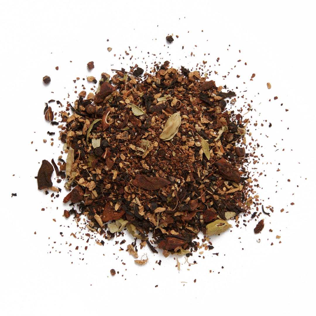 CHAI MASALA : rich, aromatic + warming - spiced black tea