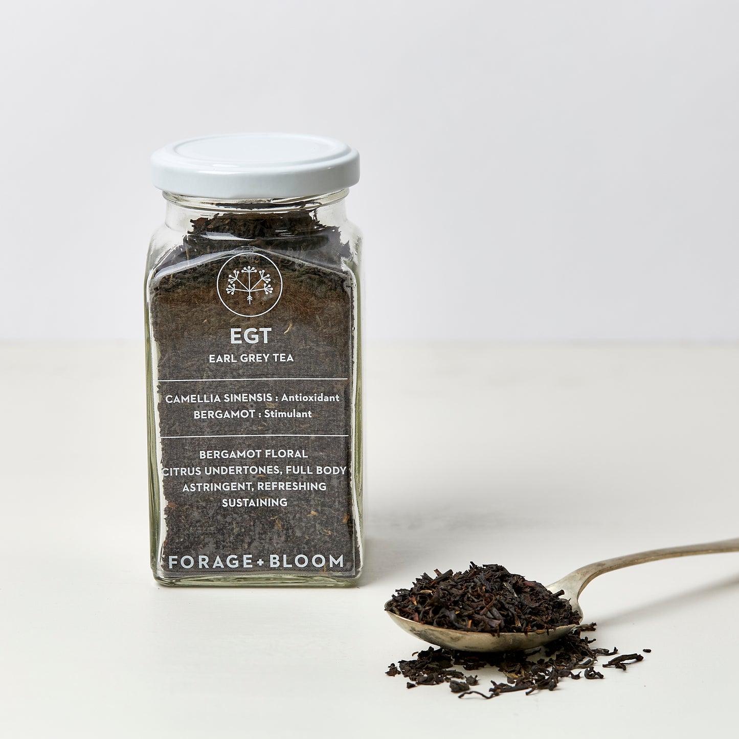 EARL GREY TEA : delicate + fragrant - black tea