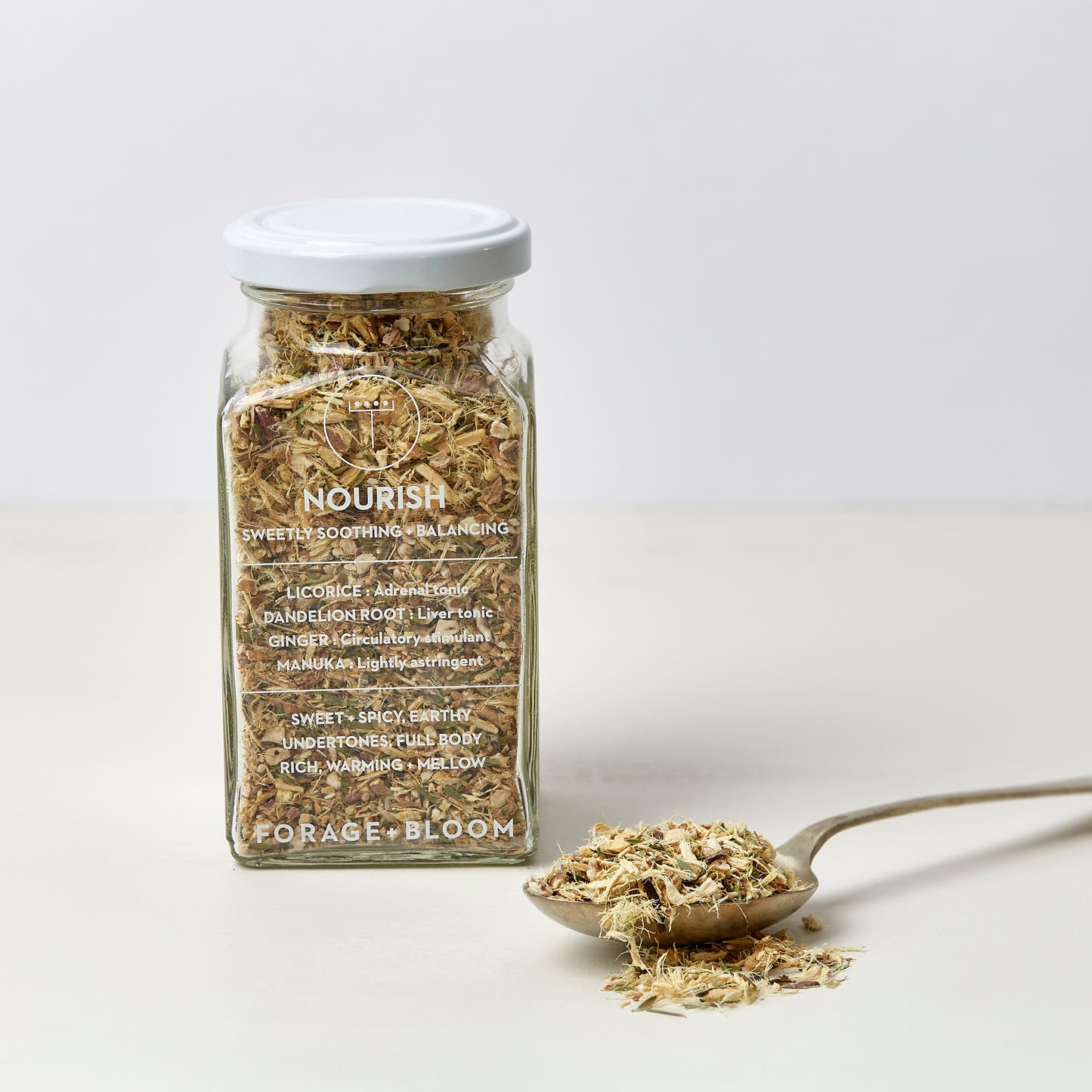 NOURISH : sweetly soothing + balancing - licorice tea